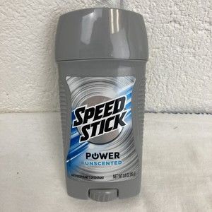 Speed Stick Antiperspirant Unscented deodorant 3 oz